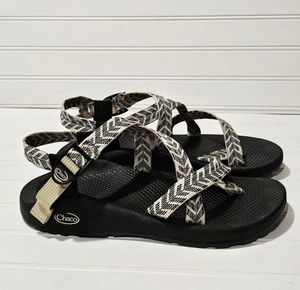 Chaco Z/Cloud Rocket Chevron schwarz/weiß Sportsandalen Damengröße 11 - Bild 1 von 7