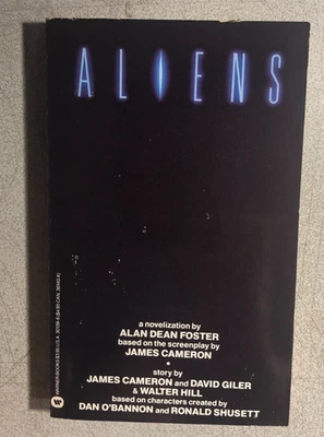ALIENS novelization by Alan Dean Foster (1986) Warner movie paperback 1st - Image 1 of 3
