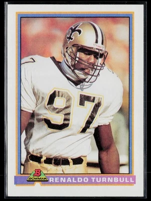 1991 Bowman #346 Renaldo Turnbull - Image 1 of 2