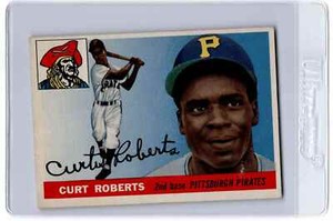 1955 Topps Curt Roberts Pittsburgh Pirates #107