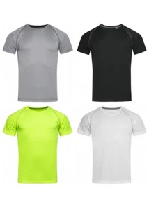 Stedman Herren Funktionsshirt Active Tee Shirt Top Kurzarm Obterteil Sport Fitne - Bild 1 von 7