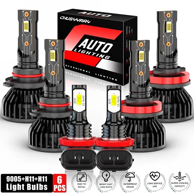 Kit de 6 bombillas antiniebla LED para Buick Encore 2013 2014 2015-2020 Foto 1 de 4