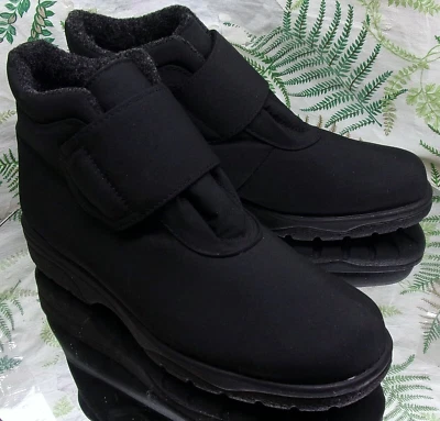 CALENTADORES DE DEDOS NEGROS IMPERMEABLES INVIERNO NIEVE BOTINES FORRADOS ZAPATOS MUJER TALLA 8 M Foto 1 de 4