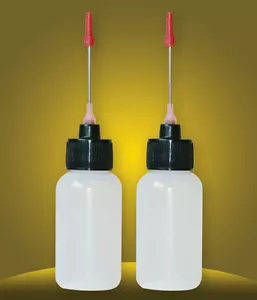 Botellas de 2-1 OZ con punta de aguja inoxidable para bielas y pedalieres de lubricación - Imagen 1 de 3