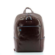 NEW Piquadro - Computer Backpack Blue Square 14.0 - CA3214B2 - MOGANO AUTHENTIC