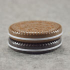  Fashion Chocolate Cookies Compact Pocket Mirror Cosmetic Mirror with Comb Women