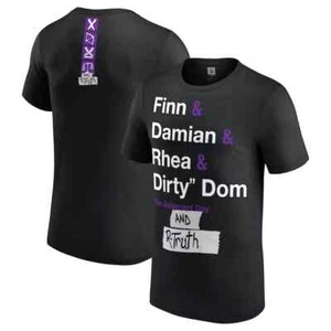 WWE Black The Judgment Day & R-Truth Roster T-Shirt *NEW* Official Shirt - Picture 1 of 1