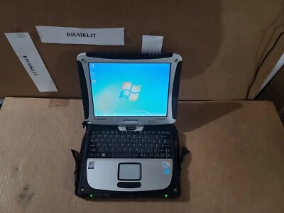Panasonic Toughbook CF-19 Core 2 Duo U9300 1,2 GHz 2 GB Ram WiFi Grado A 13660 horas Foto 1 de 4