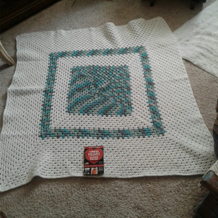 Cobertor de malha grande macio quente feito à mão robusto linha grossa fio de malha volumoso lance - Imagem 1 de 1