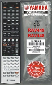 Neu Original Yamaha RAV449 WW51210 Fernbedienung RX-A1010 Sub4 RAV448 WW51200 - Bild 1 von 1