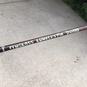 Vtg FENWICK Model 2054 Casting Fishing Rod 5'6" Fenglass Lunkerstik 2000 5 1/2' - Picture 1 of 16