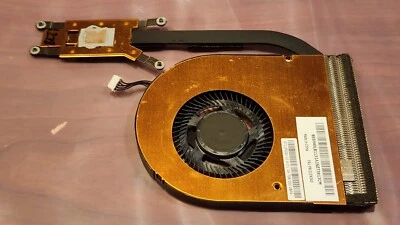 Disipador de calor genuino Lenovo ThinkPad E570 con ventilador de refrigeración CPU 01EN343 3543 Foto 1 de 4
