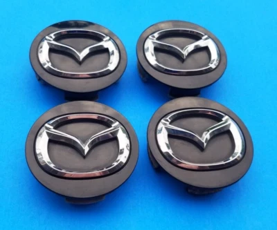 JUEGO DE TAPACUBOS LLANTA MIATA MAZDA CX-3 CX-5 CX-7 CX-9 3 5 6 RX-8 MX-5 MIATA B11 Foto 1 de 4