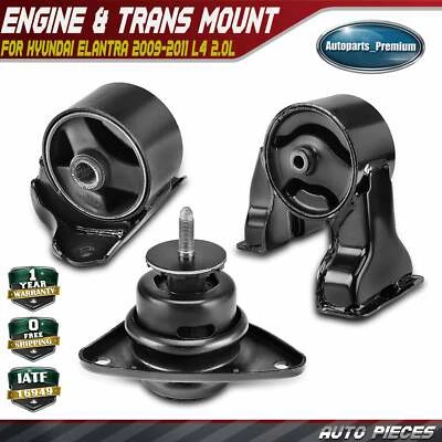 Montaje de motor de transmisión automática 3 piezas para Hyundai Elantra 2009-2011 2,0 L Foto 1 de 4