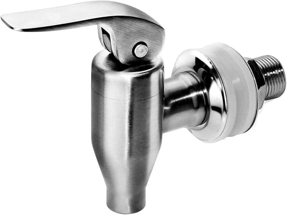Beverage Dispenser Push Style Spigot,Stainless Steel Polished Finished  - Image 1 of 4