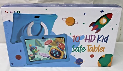 Tablet Infantil Android 10" Azul Tablet con Bluetooth Wi-Fi y Contenido Educativo Foto 1 de 4