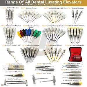 Dental Luxating Root Elevator PDL Periotome Luxation Tooth Extracting Extraction - Picture 1 of 80