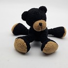 Peluche ours noir Gund disquette 6 pouces mini ours en peluche animal 2019