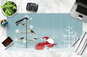 3D Santa Claus Bird Gift Bag I839 Christmas Non-slip Desk Mat Keyboard Pad Amy - Picture 1 of 8