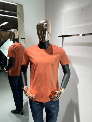 Camiseta KITON Napoli KNT gola redonda tamanho 52 / L (100% autêntica e nova) - Imagem 1 de 4