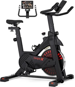 Heimtrainer LCD Indoor Cycling Fitness Bike Fahrrad Trimmrad Hometrainer 150 kg - Bild 1 von 7