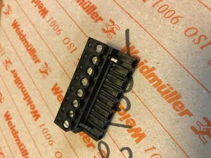 Weidmuller 1527010000 Header terminal block plug 8 pos Lot 10 EACH - Picture 1 of 6