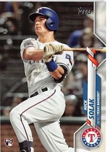 Nick Solak 2020 Topps #166 radiocontrol p2s-21244 - Imagen 1 de 2