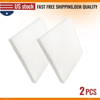 Filtro de aire de cabina 2 piezas para Toyota Tacoma Pontiac Vibe 2013-2016 Dodge Dart Foto 1 de 4