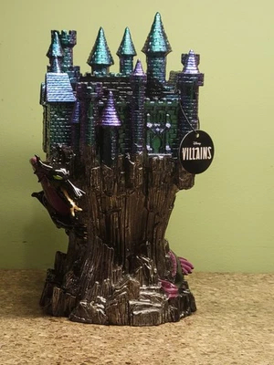 Candelabro Pedestal Castillo Dragón Maléfica Villano Disney Bath & Body Works Foto 1 de 4