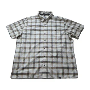Ascend Performance Shirt Mens 2XL Plaid SS Vented Fishing Outdoors Lightweight - Picture 1 of 14