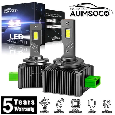 Para Chevrolet SS 2015-2017 2x D3S Faros LED Luz Alta/Baja HID Repuesto Foto 1 de 4