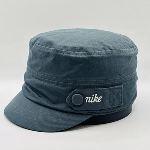 NIKE CADET-STYLE HAT  Blue Athletic Golf Tennis Running Hike Gym Flex Fit Cap OS - Picture 1 of 7