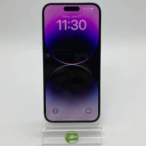 Haut-parleur flou Apple iPhone 14 Pro Max 128 Go 18,4,1 MQ993VC/A débloqué cassé * - Photo 1 sur 10