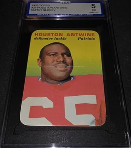 Houston Antwine Topps 1970 brillante #22 inserción ISA 5 - Imagen 1 de 7