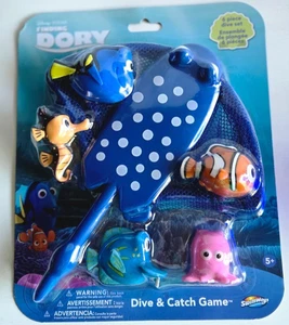 SwimWays Disney Finding Dory Mr. Ray Dive and Catch Game, 6 Piece Bath Toys NIP - Picture 1 of 3