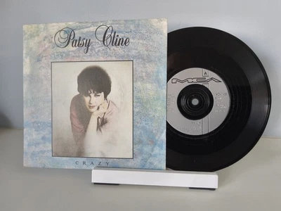 Patsy Cline -  Crazy:    7" Single,   MCA 1465,  1990,  VG + - Image 1 of 3