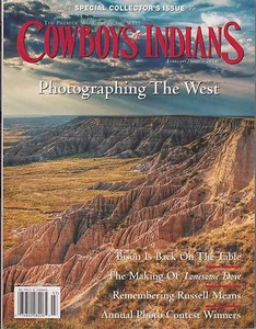COWBOYS&INDIANS Magazine Feb/March 2013, Special Collectors Issue "Photos West". - Foto 1 di 1