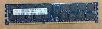 HYNIX HMT31GR7BFR4A-H9 T7 AB 8GB DDR3 PC10600 240P DIMM Memory Module - Image 1 of 3