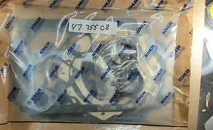 Genuine Kohler OEM 47 755 08 GASKET SET WITH SEALS K241, K301, K321 open pkg - Picture 1 of 1