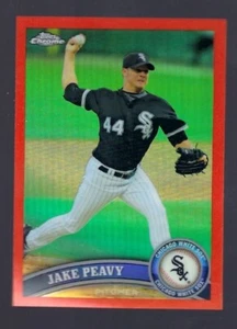 2011 Topps Chrome Jake Peavy #92 Orange Parallel Chicago White Sox - Picture 1 of 2