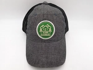NEW Kamp Klondike Camper Mesh Trucker Hat Cap Adjustable Gray Black - Picture 1 of 11