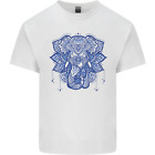 Mandala Art Elephant Kids T-Shirt Childrens