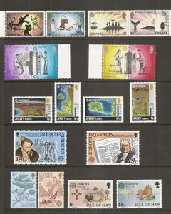 Jersey , Isle Of Man, Guernsey Bailiwick / EUROPA CEPT 1981and 1982. MNH - Picture 1 of 1