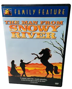 The Man From Snowy River DVD Kirk Douglas Family Feature Movie 1982 Tested - Picture 1 of 5