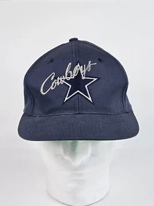 Vintage Dallas Cowboys Snapback Mütze Cap Team NFL Star Logo blau - Bild 1 von 10
