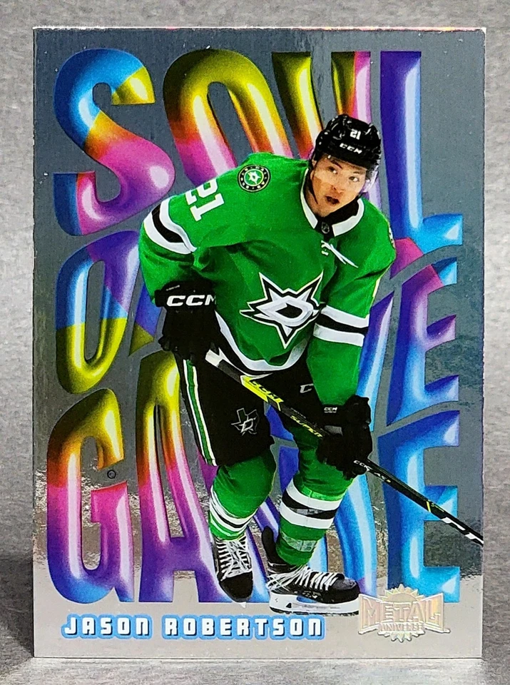 2023-24 SkyBox Metal Universe Soul of the Game #24 Jason Robertson - Image 1 of 2
