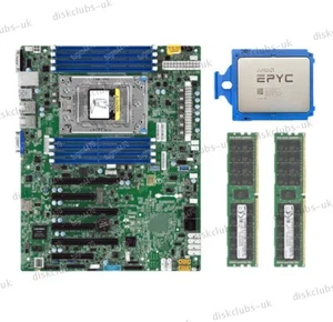 Supermicro H11SSL-i Mainboard + AMD EPYC 7282 CPU + Micron 2666MHz ECC RAM - Bild 1 von 3