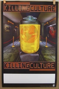 Killing Culture "Killingculture" 11"x17" 2-SIDED PROMO POSTER ©1997 Edel America - Picture 1 of 3