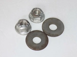 Rear Hatch Storage Release Latch Mounting Nuts & Washers 1989 OEM C4 Corvette - Picture 1 of 3