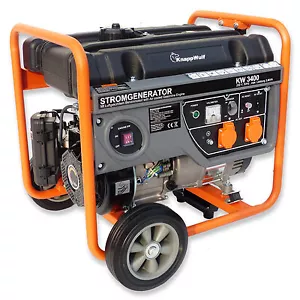 KnappWulf Stromerzeuger KW3400 Generator Notstromaggregat 1-Phase 230V - Bild 1 von 3